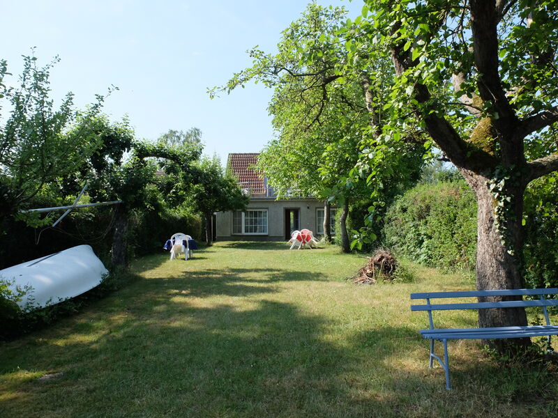 Obstbaumwiese mit Haus